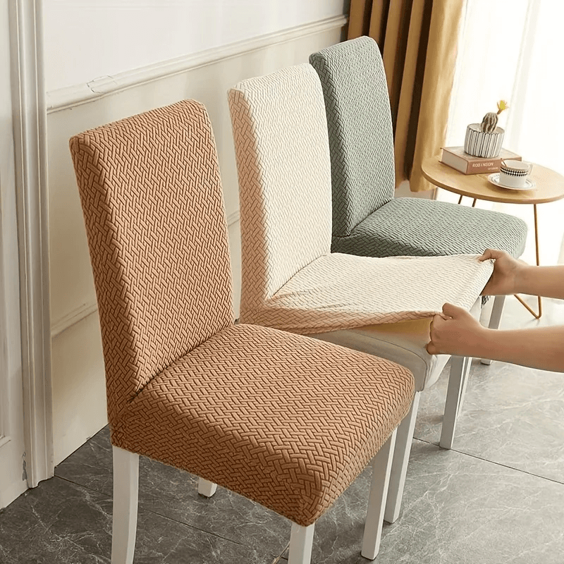 Polar Fleece Soft Stretchable Chair Covers | Sweethomee