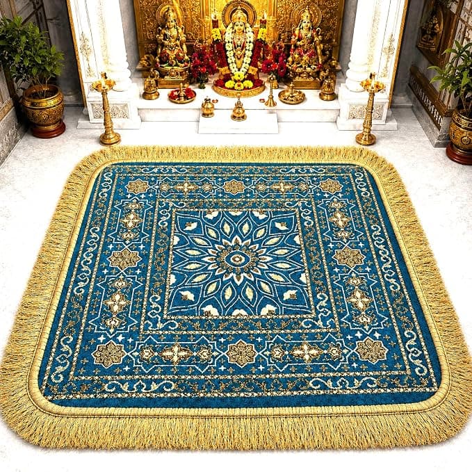 Premium Quality Square Shape Prayer Mat | Sweethomee