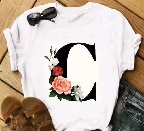 Girls Alphabet T-shirts | Printed T-shirts