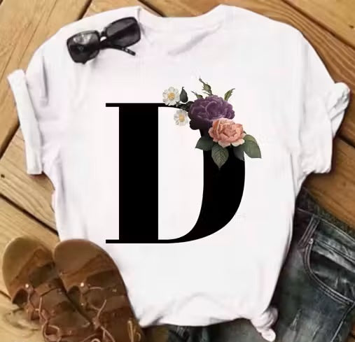 Girls Alphabet T-shirts
