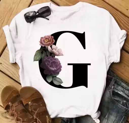 Girls Alphabet T-shirts