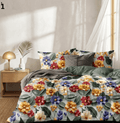 7D Floral Bedsheet 90*100 inches