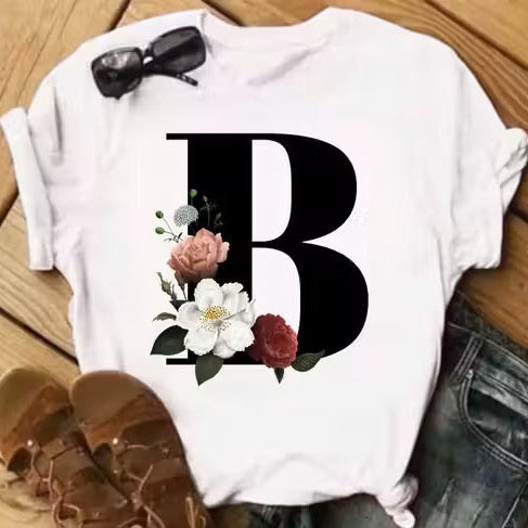 Girls Alphabet T-shirts | Printed T-shirts