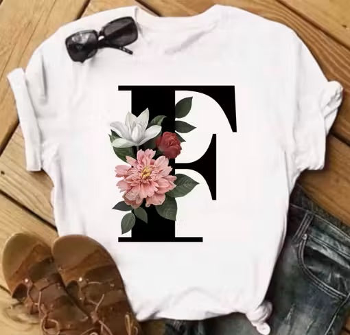 Girls Alphabet T-shirts