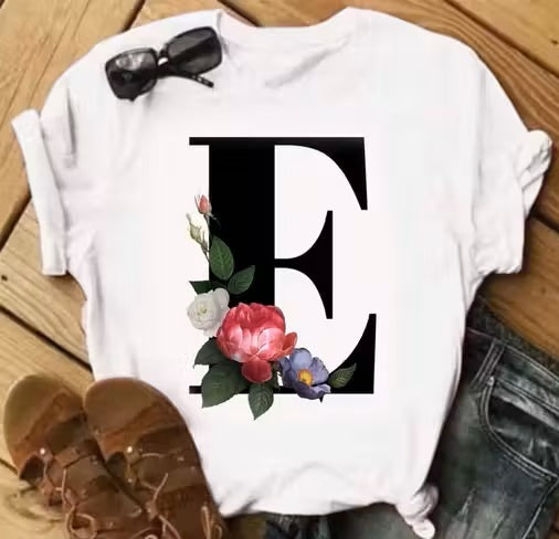 Girls Alphabet T-shirts | Printed T-shirts