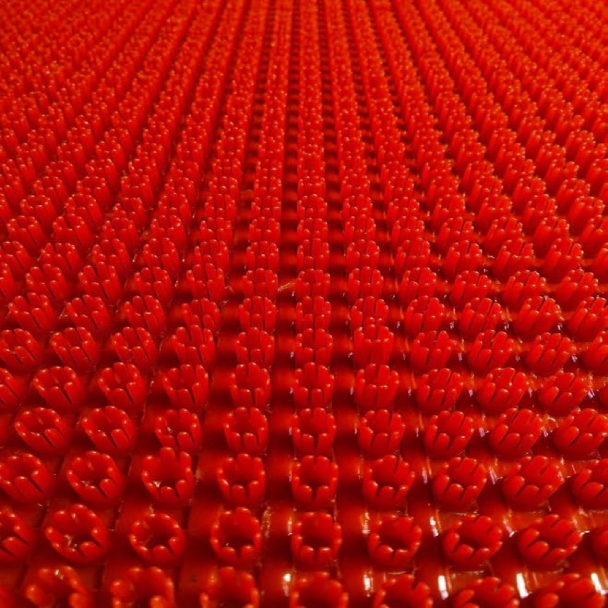 Plastic Solid PVC Stick Turf Mat Anti-Slip Plastic Backed for Home Entrance Floor Mat, Bedroom, Balcony, Offices