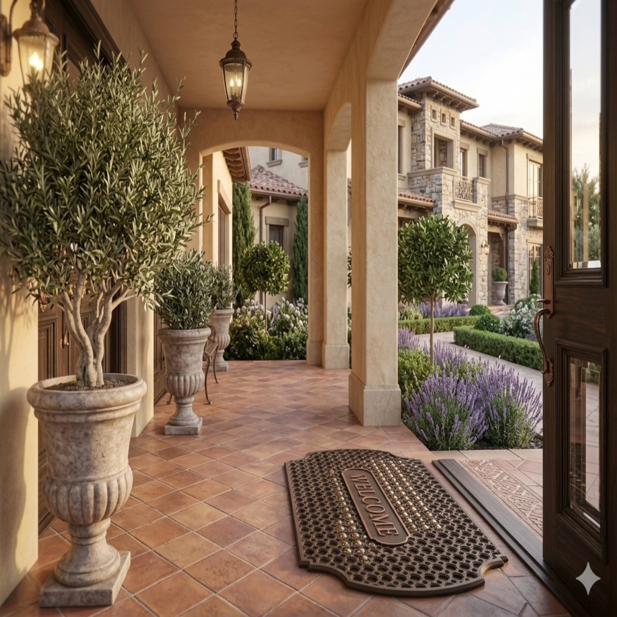 Welcome Hollow Mat | Rubber Mat | Heavy Duty Entrance Mat