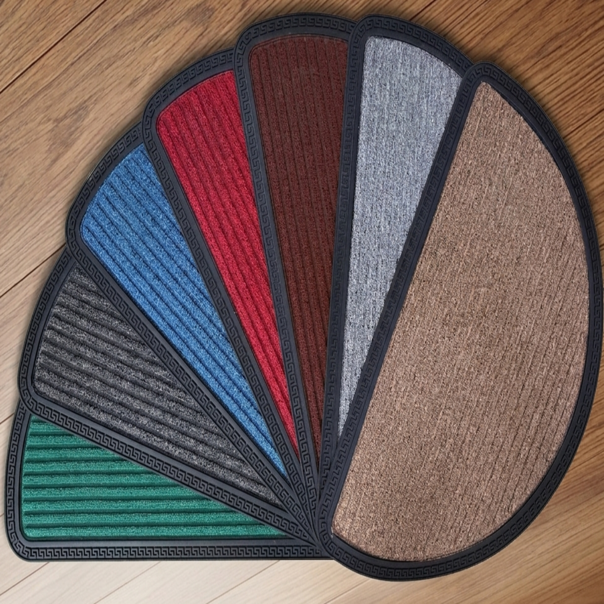 Rib Door Mats | Entrance Mats | D-Shape Rib Floor Mats | Heavy Duty Stair Floor Mats