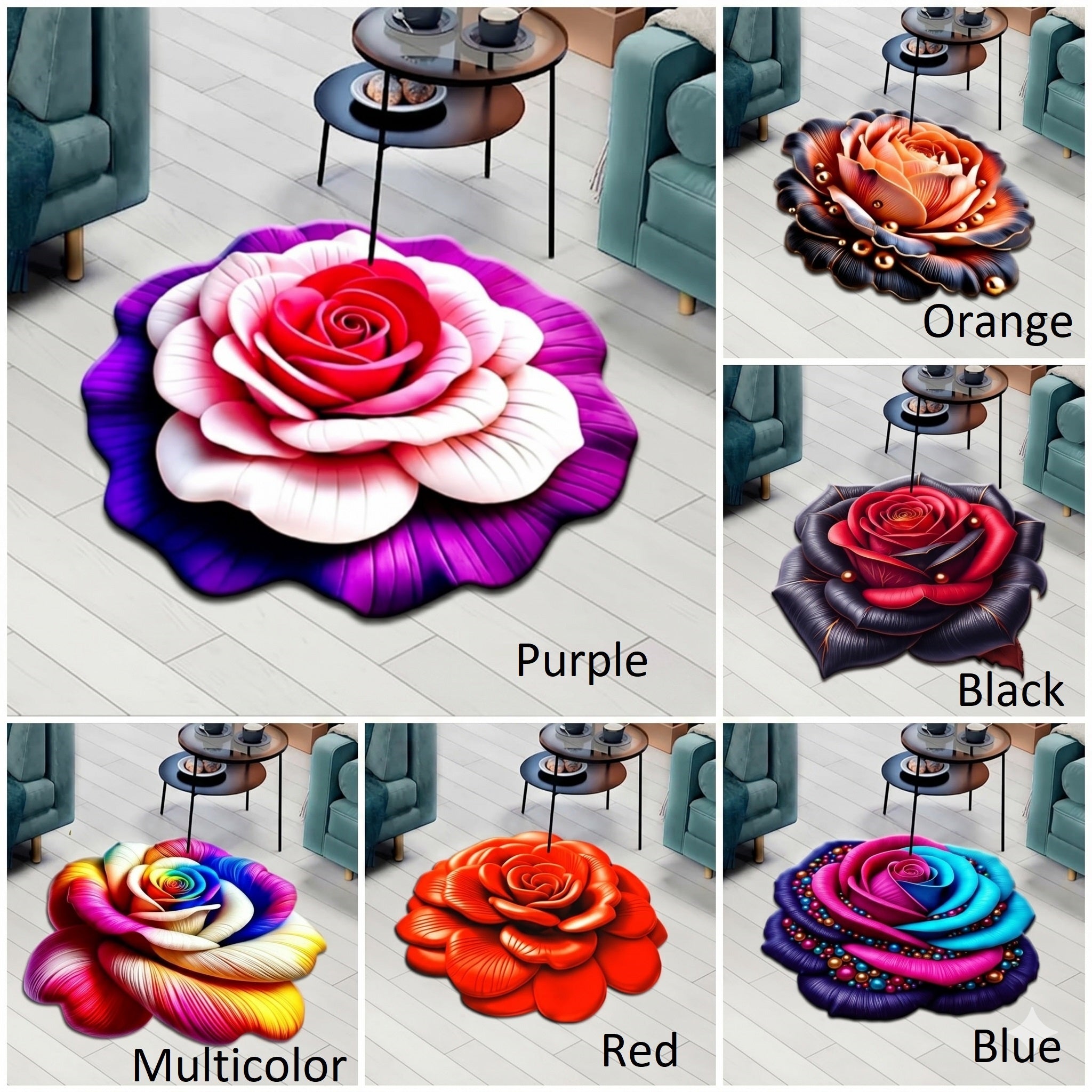 Rose 7d Door Mat