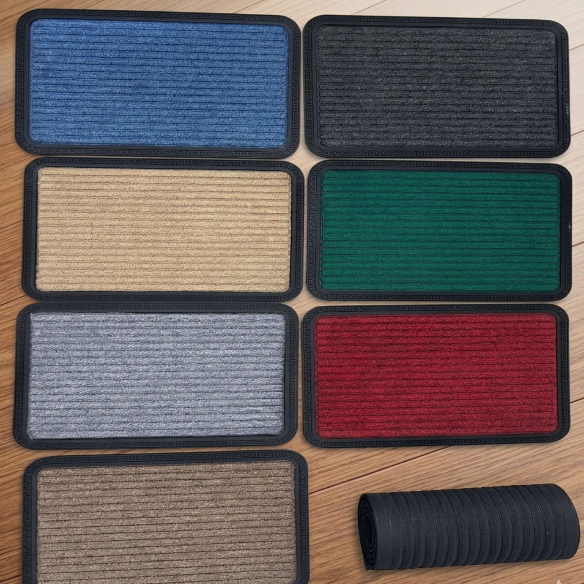 Rib Door Mats | Entrance Mats | D-Shape Rib Floor Mats | Heavy Duty Stair Floor Mats
