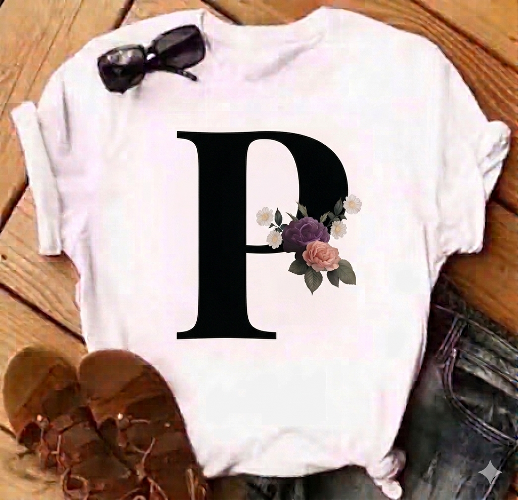 Girls Alphabet T-shirts
