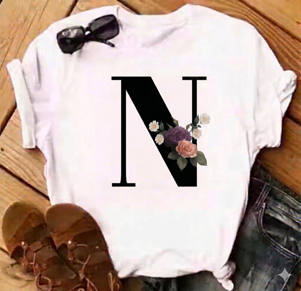 Girls Alphabet T-shirts