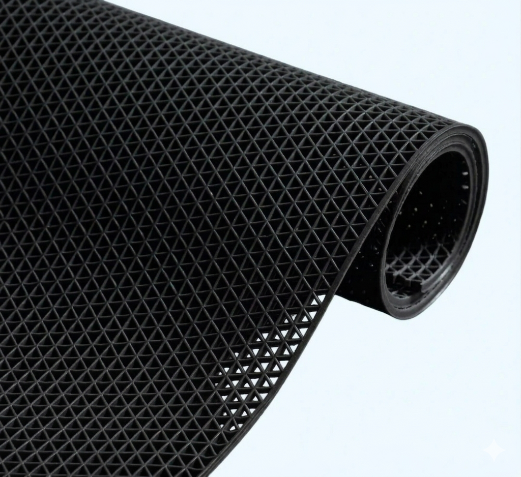 Zig-Zag Snake Floor Mat