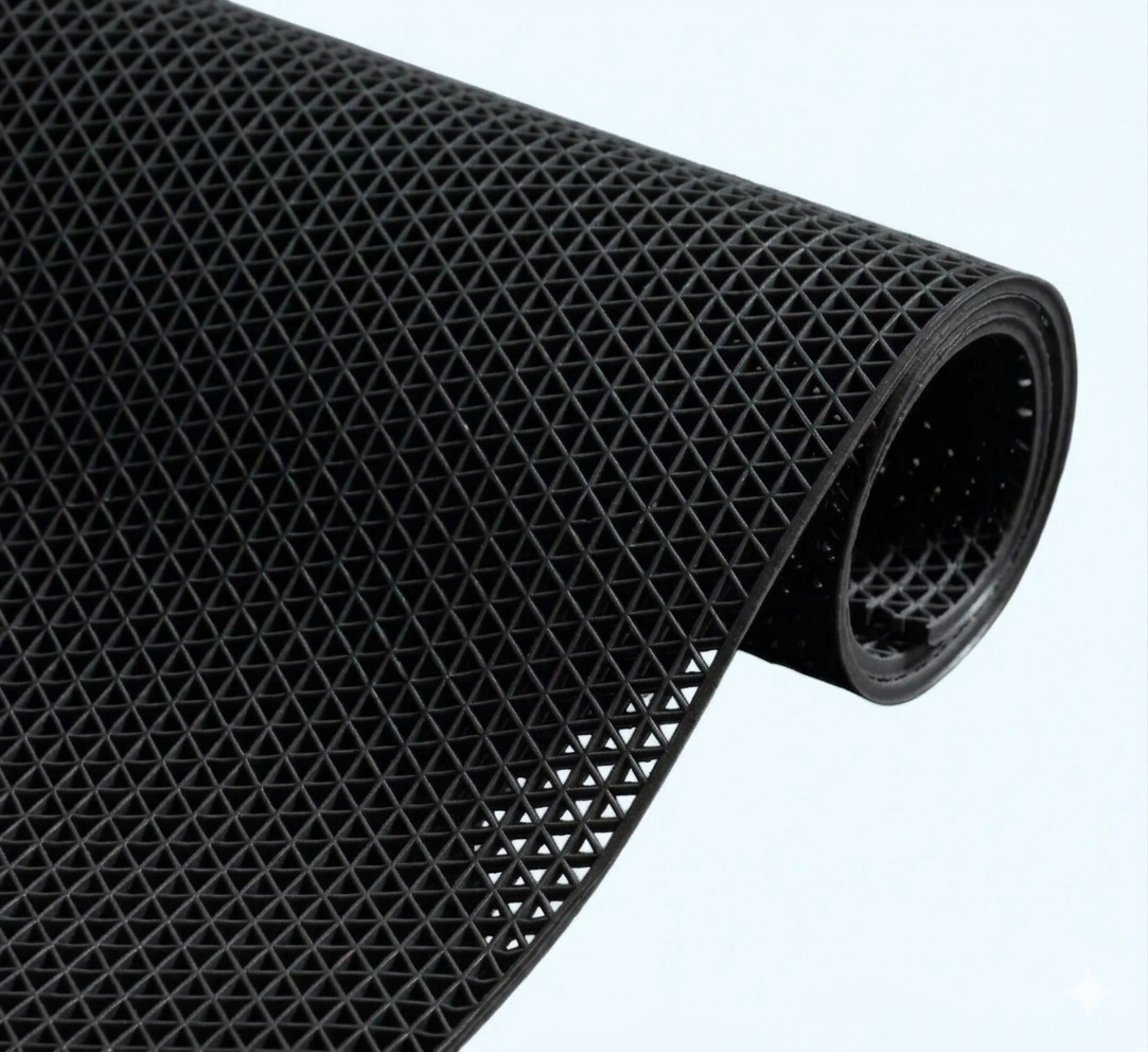 Anti Skid & Multipurpose Rectangular Snake Mat | Bathroom Mat | Shower Mat | Zig-zag Floor Mat | Rainmat | Swimming Pool Mat