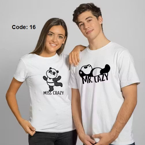 Couple Personalized T-shirts