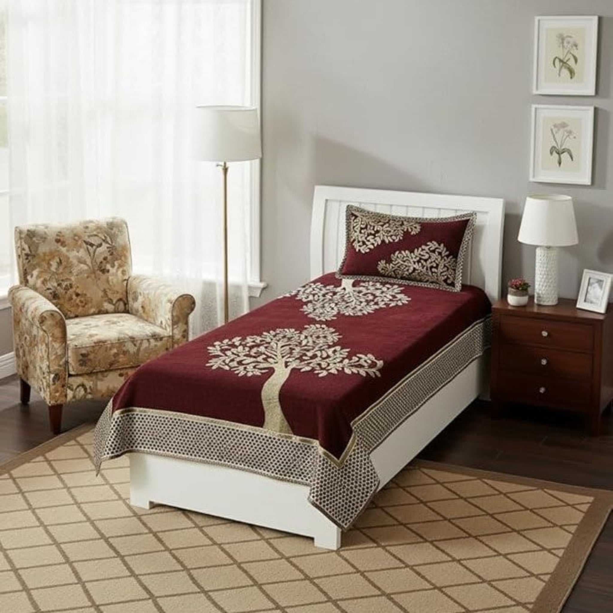 Velvet Chenille Bedsheets