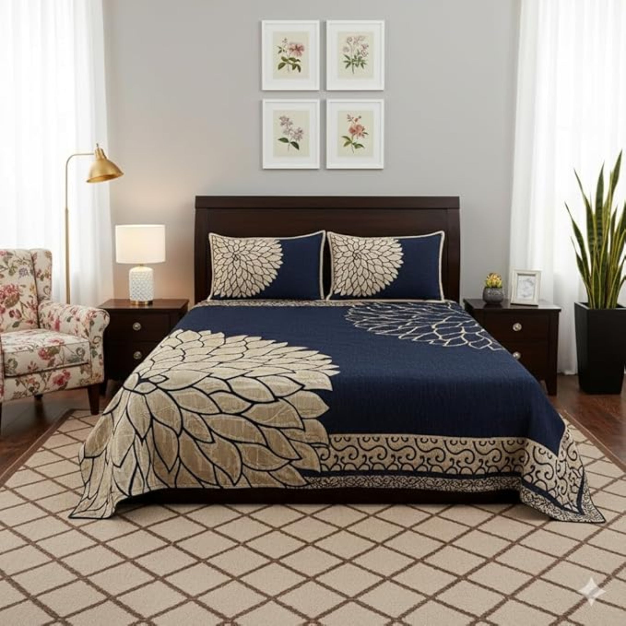 Velvet Chenille Bedsheets