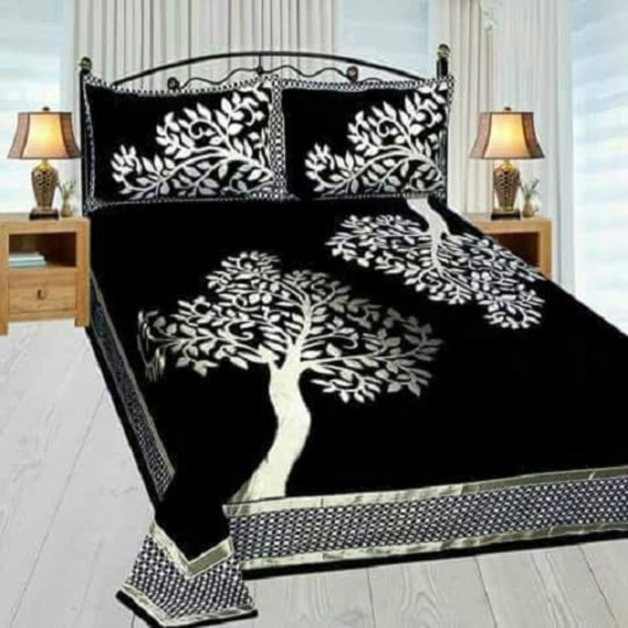 Velvet Chenille Bedsheets