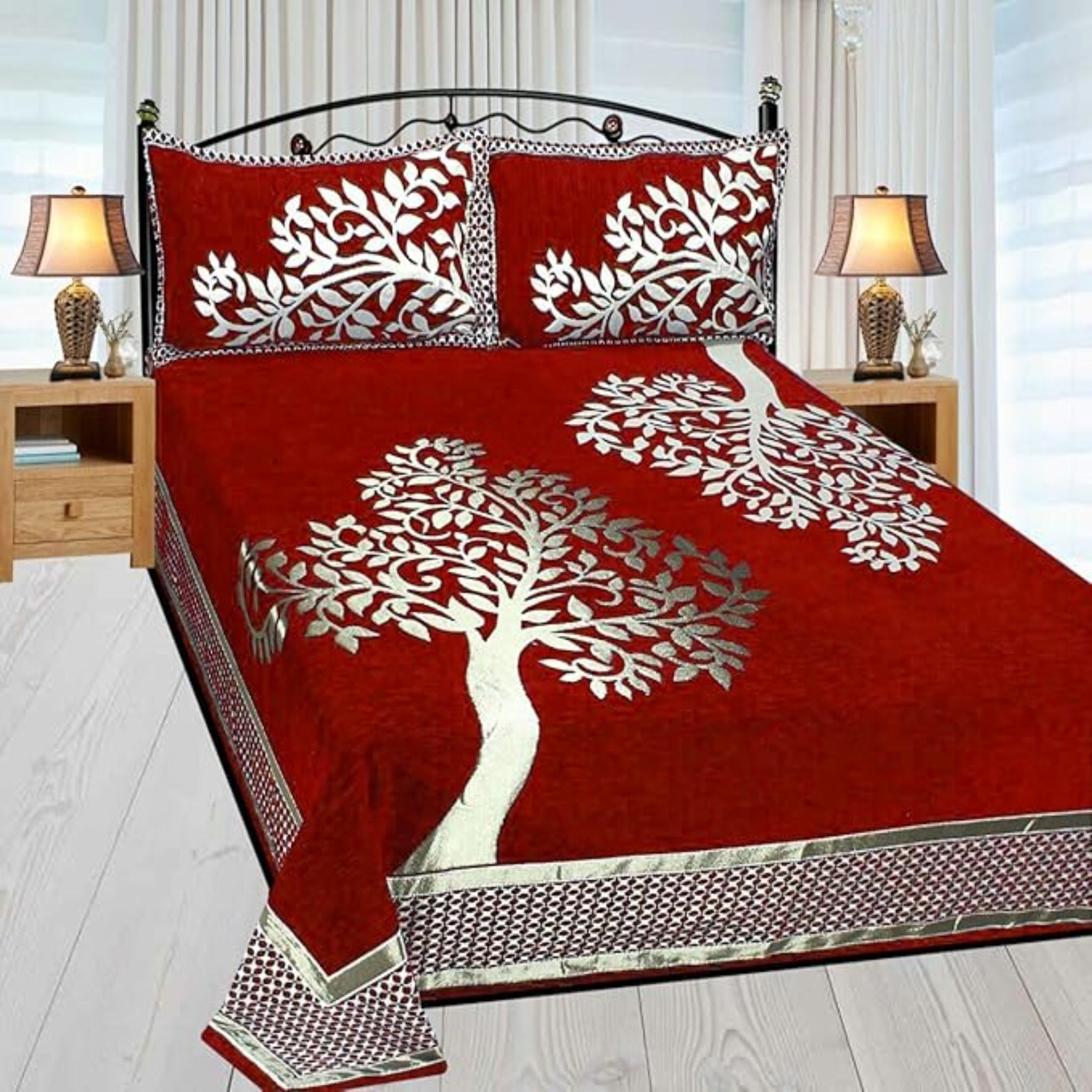 Velvet Chenille Bedsheets