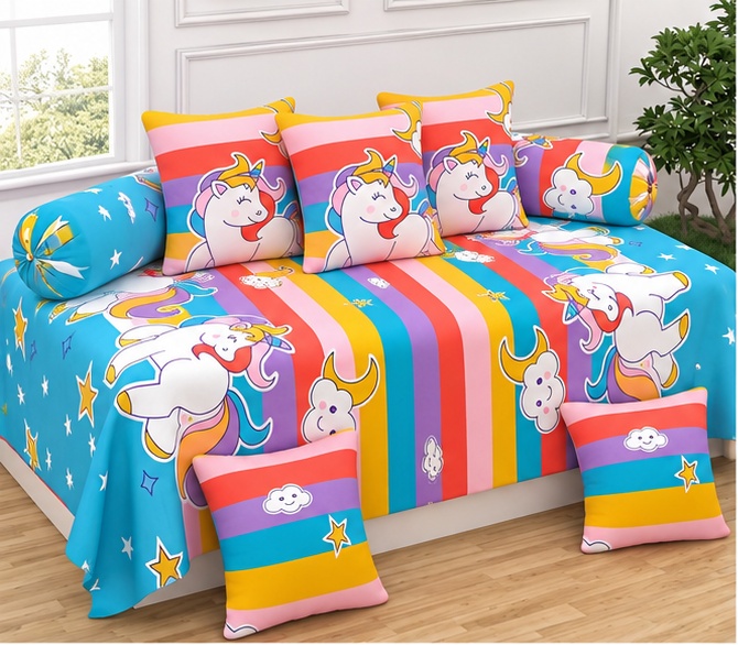 Diwan Set of 8Pcs